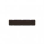 Закачалка за стена с 3 бр. закачалки “FLIP“ - цвят черен/орех