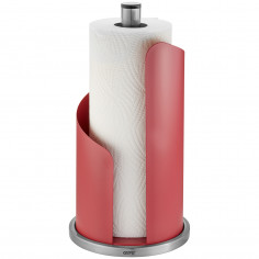 Imagén: Стоманена стойка за кухненска ролка “CURVE“ - цвят малинено червен