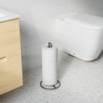 Стойка за резервни ролки тоалетна хартия “SQUIRE“ - цвят никел