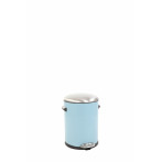 Кош за отпадъци с педал  “BELLE DELUXE“- 3 литра - светло син