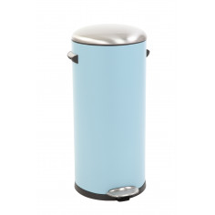Кош за отпадъци с педал  “BELLE DELUXE“- 30 литра - светло син