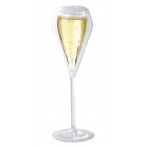 Комплект от 2 бр. двустенни стъклени чаши за шампанско
