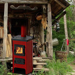 Сръбска печка на дърва и въглища ХИТ - 12 кВт
