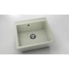 Кухненска мивка 209 - 56х51 см, граниксит, цвят полярен гранит