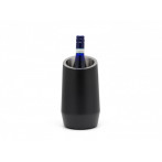 Двустенен стоманен охладител за бутилки - цвят черен
