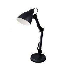 Imagén: Настолна лампа Aca Lighting Kingston 2918BK - 40 W, 50 см, 1хE27, метална, черна