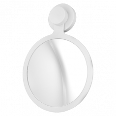 Козметично огледало Venus Ilka - Ø18 см, бяло