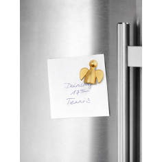 Магнит за хладилник “ANGELO“ - цвят злато