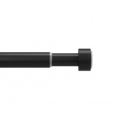 Корниз - CAPPA - цвят черен мат - размер 91- 137 см.