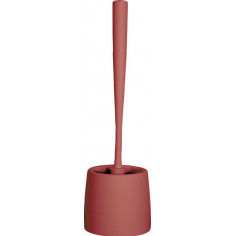 Imagén: Комплект четка за тоалетна Ida - Пластмаса, цвят корал