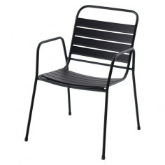 Imagén: Градински стол, цвят черен