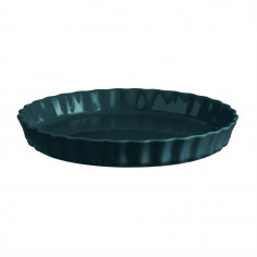 Керамична форма за тарт Ø 29,5 см "TART DISH"- цвят тъмнозелен