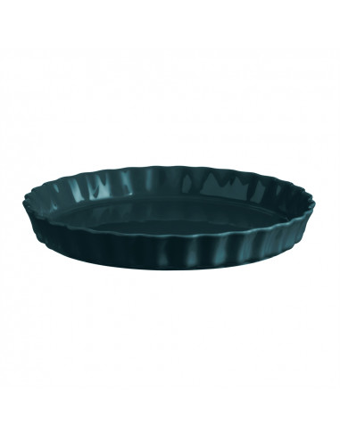 Керамична форма за тарт Ø 29,5 см "TART DISH"- цвят тъмнозелен
