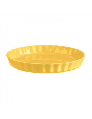 Керамична форма за тарт Ø 29,5 см "TART DISH"- цвят жълт