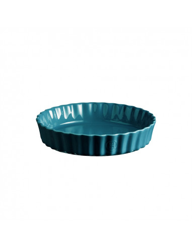 Керамична форма за тарт Ø 24 см "DEEP FLAN DISH"- цвят син