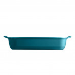 Керамична тава "LARGE RECTANGULAR OVEN DISH" - 42х28 см - цвят син