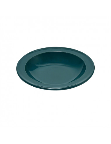 Керамична дълбока чиния "SOUP BOWL"- цвят синьо-зелен