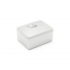 Луксозна кутия със сребърно покритие “CROWN“