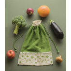 Многократна памучна торбичка за плодове и зеленчуци - 30 х 40 см. - PEBBLY