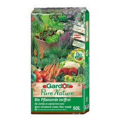 Почва Gardol Pure Nature - 50 л, За зеленчуци