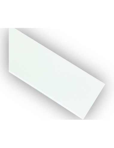 Бленда - Ширина 50 мм, пластмасова, бяла