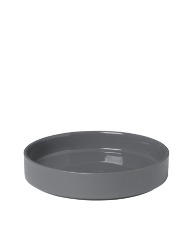 Дълбока чиния PILAR, Ø20 см - цвят сив (Pewter)