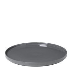 Голяма чиния PILAR, Ø32 см - цвят сив (Pewter)