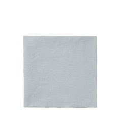 Ленена салфетка - LINEO - цвят светло сив - размер 42х42 см