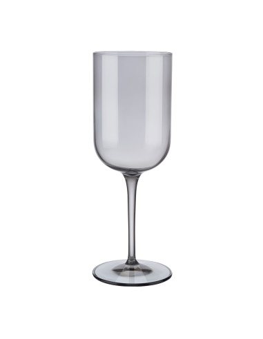 Комплект от 4 бр чаши за вино FUUM, 400 мл - цвят опушено сиво (Smoke)