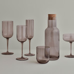 Комплект от 4 бр чаши за вино FUUM, 210 мл - цвят опушено сиво (Smoke)