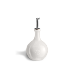 Керамична бутилка за оцет с дозатор VINEGAR CRUET - цвят бял