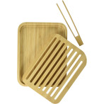 Комплект бамбукова дъска и щипка