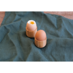 Бамбукови поставки за яйца - 2 части