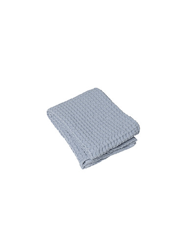Вафлена кърпа "CARO" - цвят син, 50х100 см