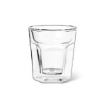 Сет от 2 двустенни стъклени чаши - 100 мл.