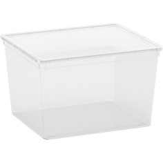 Пластмасова кутия  C-Box Cube - 34x40x25 см, 27 л, с капак