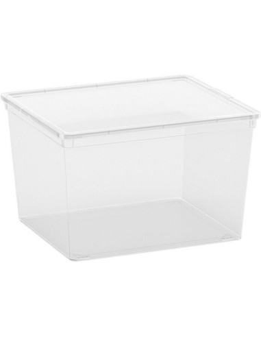 Пластмасова кутия  C-Box Cube - 34x40x25 см, 27 л, с капак