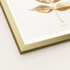 Imagén: Рамкирана картина ProArt Златно листо I - 33х33 см