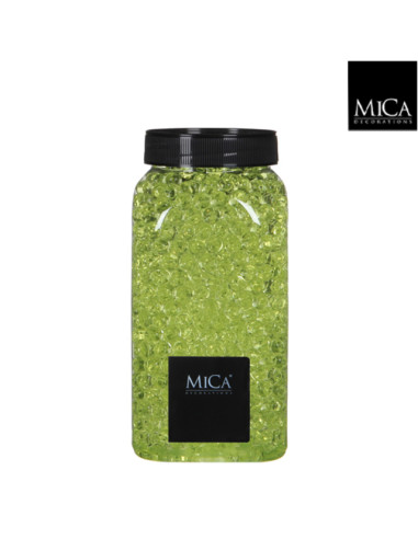 Декоративни перли Mica Decorations - 1 кг, светлозелени