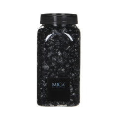 Декоративни камъчета Mica Decorations - 1 кг, черни