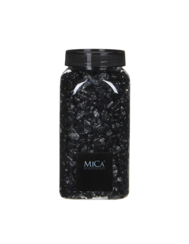 Декоративни камъчета Mica Decorations - 1 кг, черни
