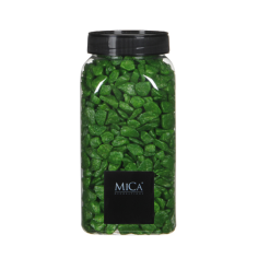 Декоративни камъчета Mica Decorations - 1 кг, зелени