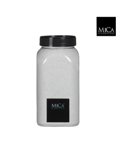 Декоративен пясък Mica Decorations - 1 кг, бял