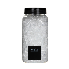 Декоративни камъчета Mica Decorations - 1 кг, прозрачни