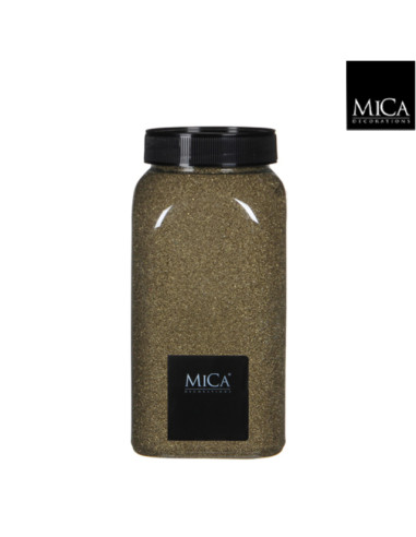 Декоративен пясък Mica Decorations - 1 кг, златист