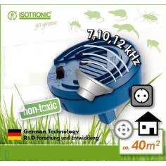 Електрически уред за защита от насекоми и гризачи Isotronic Vario - До 40 м²