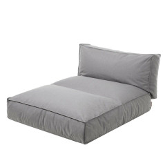 Градинско легло - шезлонг STAY, 120 х 190 см - цвят сив (Stone)