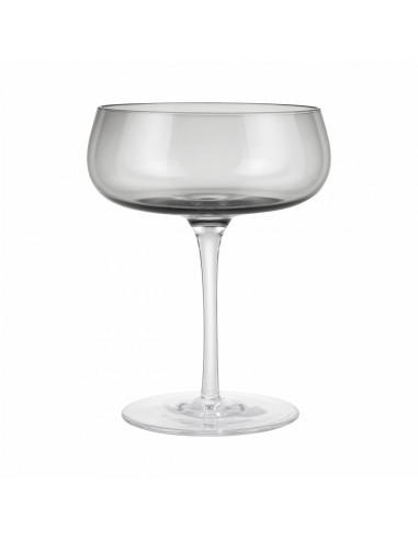 Комплект от 2 бр чаши за шампанско BELO - цвят опушено сиво (Smoke)