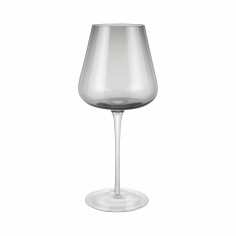 Комплект от 2 бр чаши за вино BELO, 600 мл - цвят опушено сиво (Smoke)
